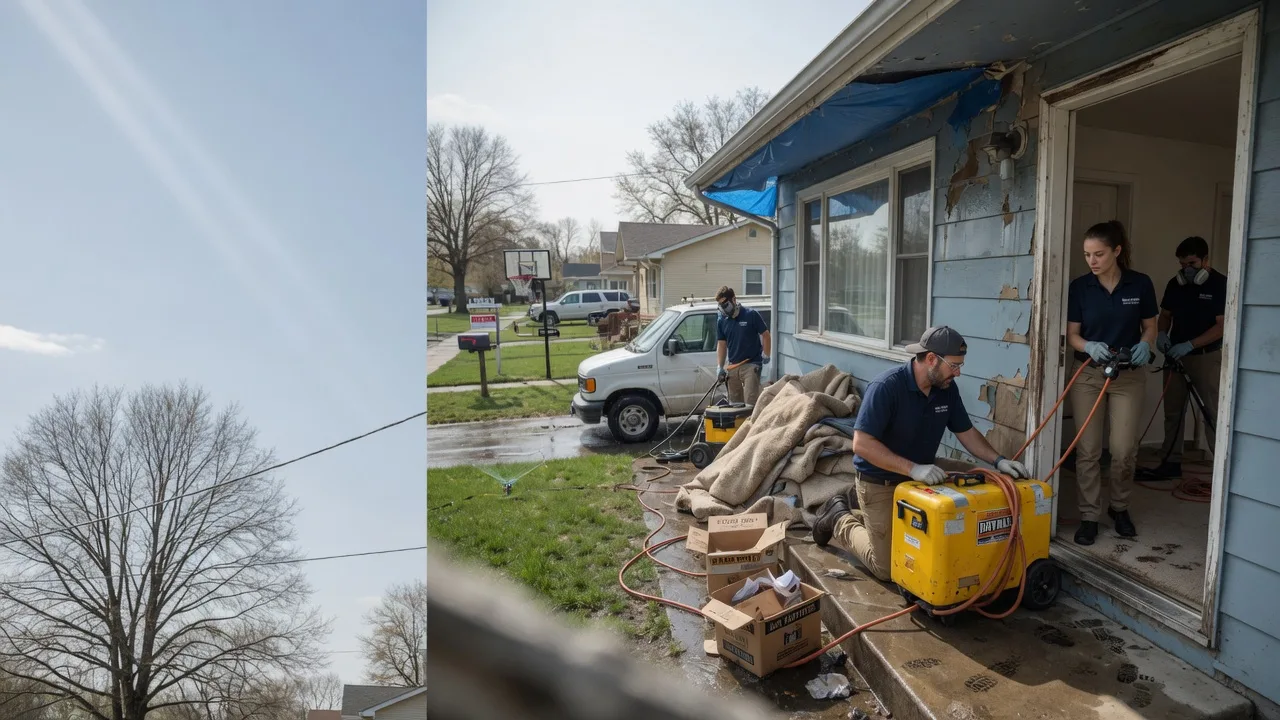 Basement Flood Cleanup in Bogata, TX near me